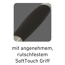 Verkleinertes Bild von Grillpinsel Edelstahl mit Silikonborsten 27 cm