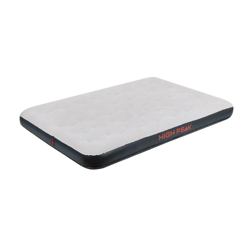 Aufgeblasenes, graues Luftbett von High Peak.