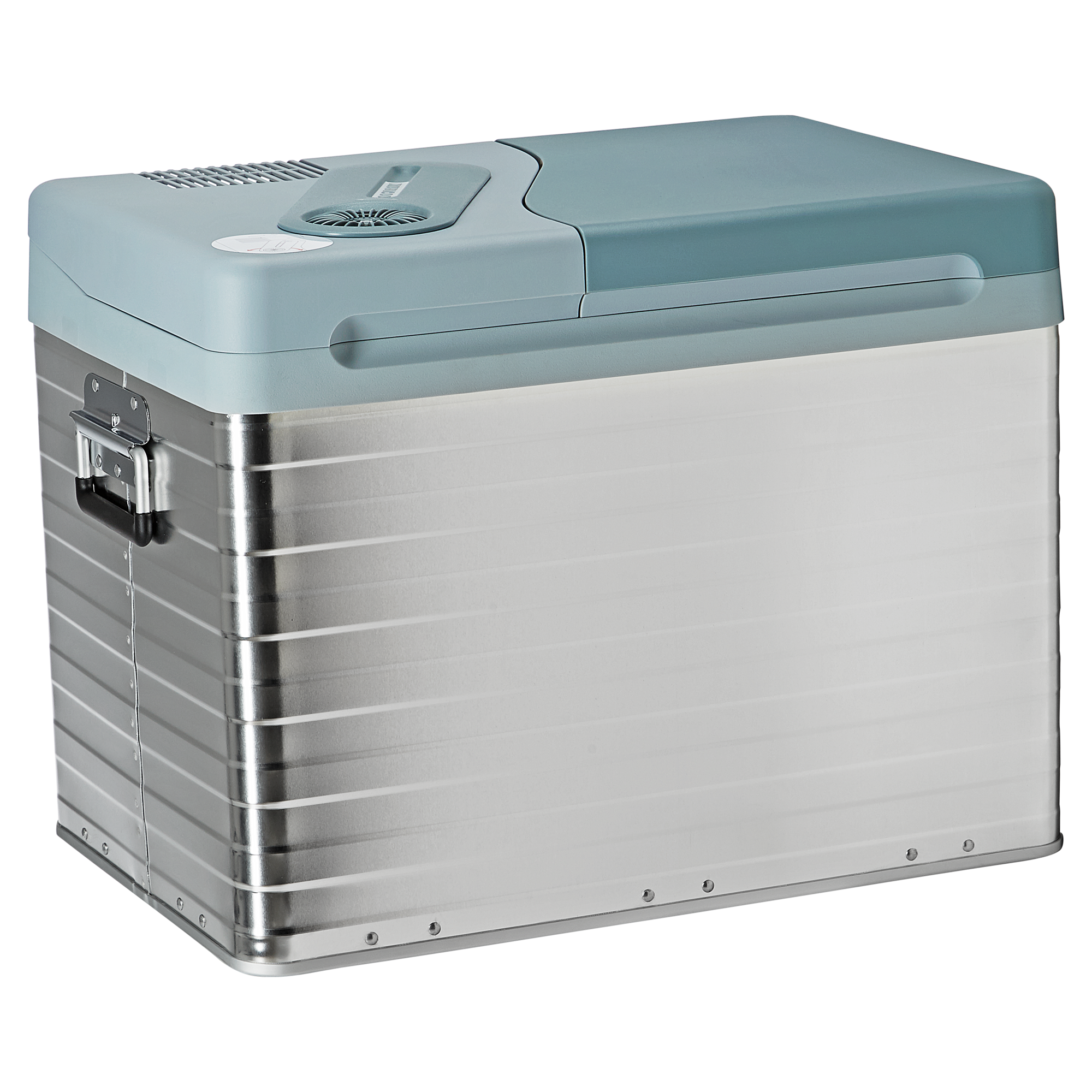 Dometic Mobicool Q40 AC-DC tragbare thermoelektrische Alu-Kühlbox,  Energieeffizienzklasse F, 39 Liter, 12 V und 230 V für Auto, Lkw und  Steckdose