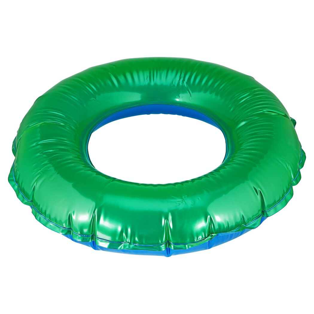 Grüner Schwimmreifen