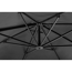 Verkleinertes Bild von Ampelschirm 'Rhodos Twist' anthrazit 300 x 300 cm