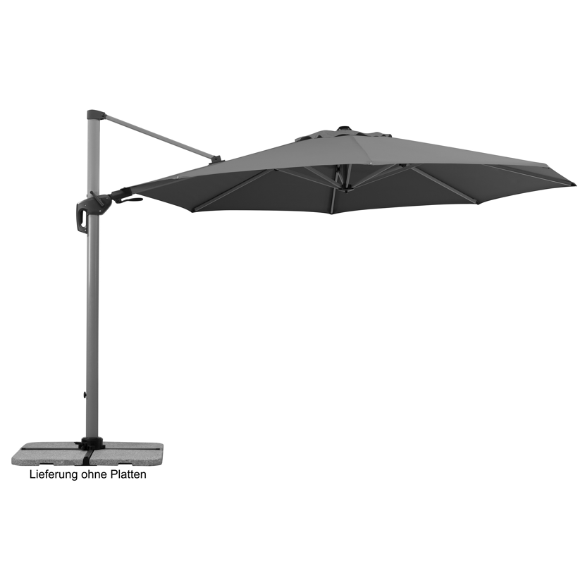 Ampelschirm 'Bermuda' drehbar Ø 350 cm