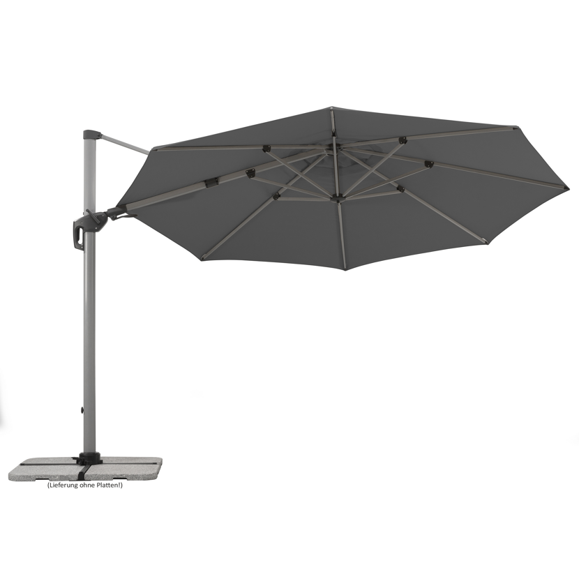 Ampelschirm 'Bermuda' drehbar Ø 350 cm