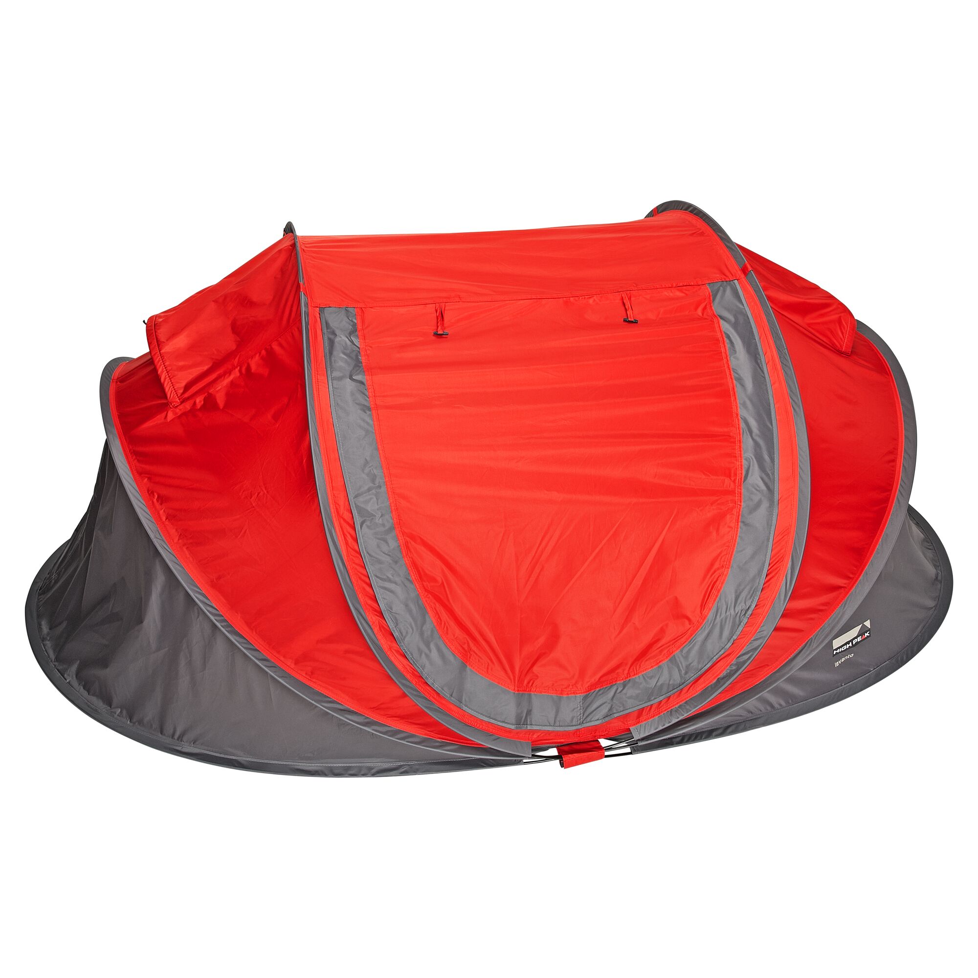 Rotes und graues Wurfzelt Levanto von High Peak