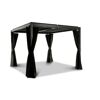 Seitenwände für Pavillon 'Mina' schwarz 4er-Set