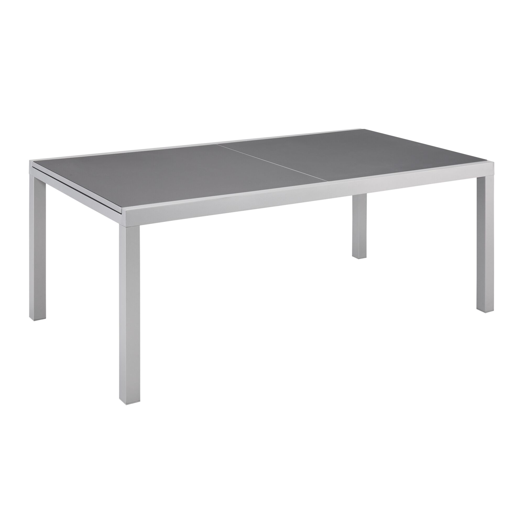 Ausziehtisch Meike rechteckig grau