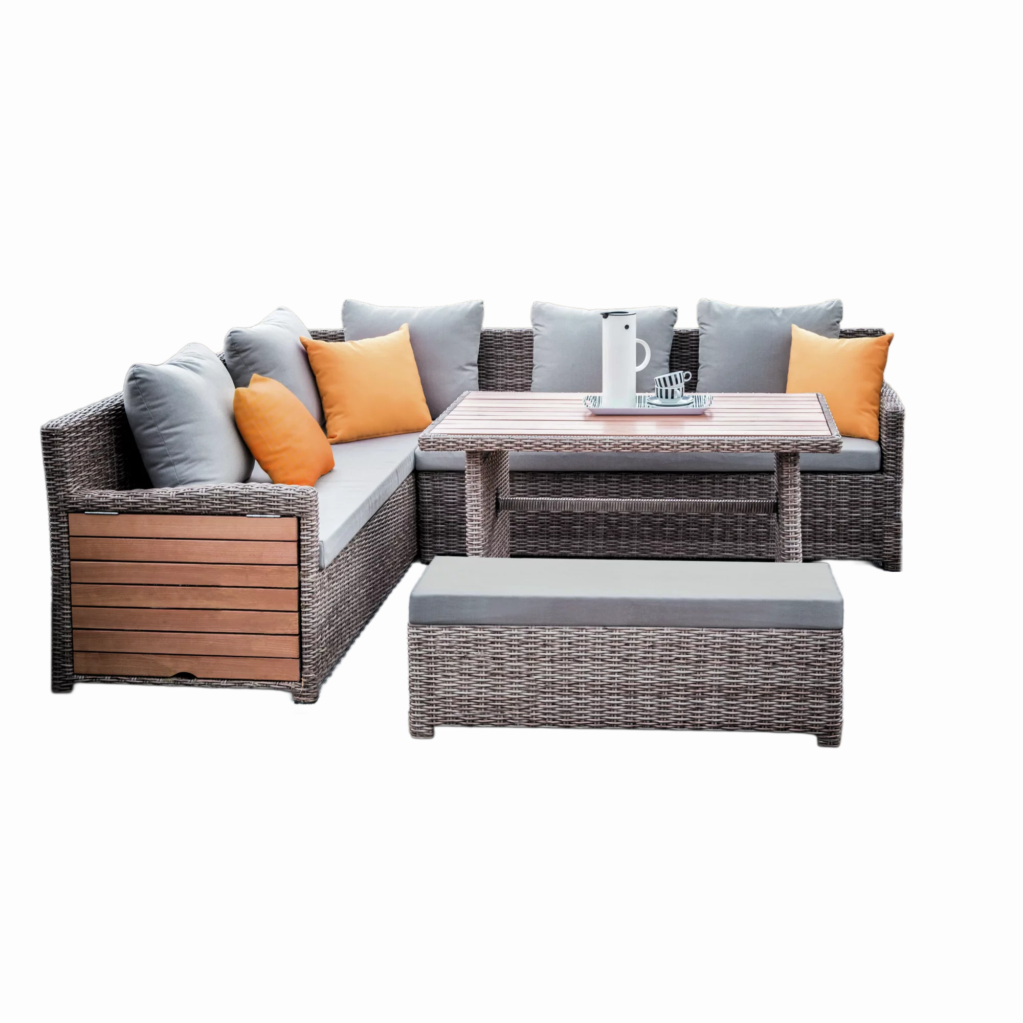 Loungemöbelset 'Verona' beige 5-teilig