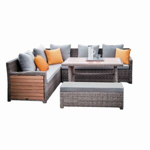 Loungemöbelset 'Verona' beige 5-teilig