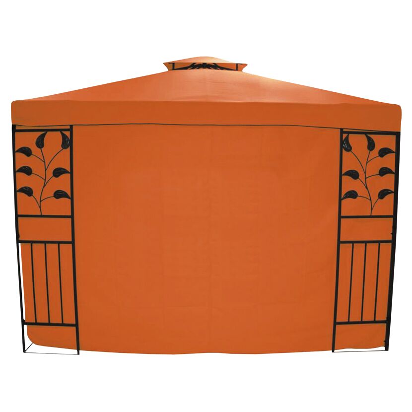 Seitenteile für Pavillon 'Livorno' terrakotta 300 x 200 cm 2er-Set