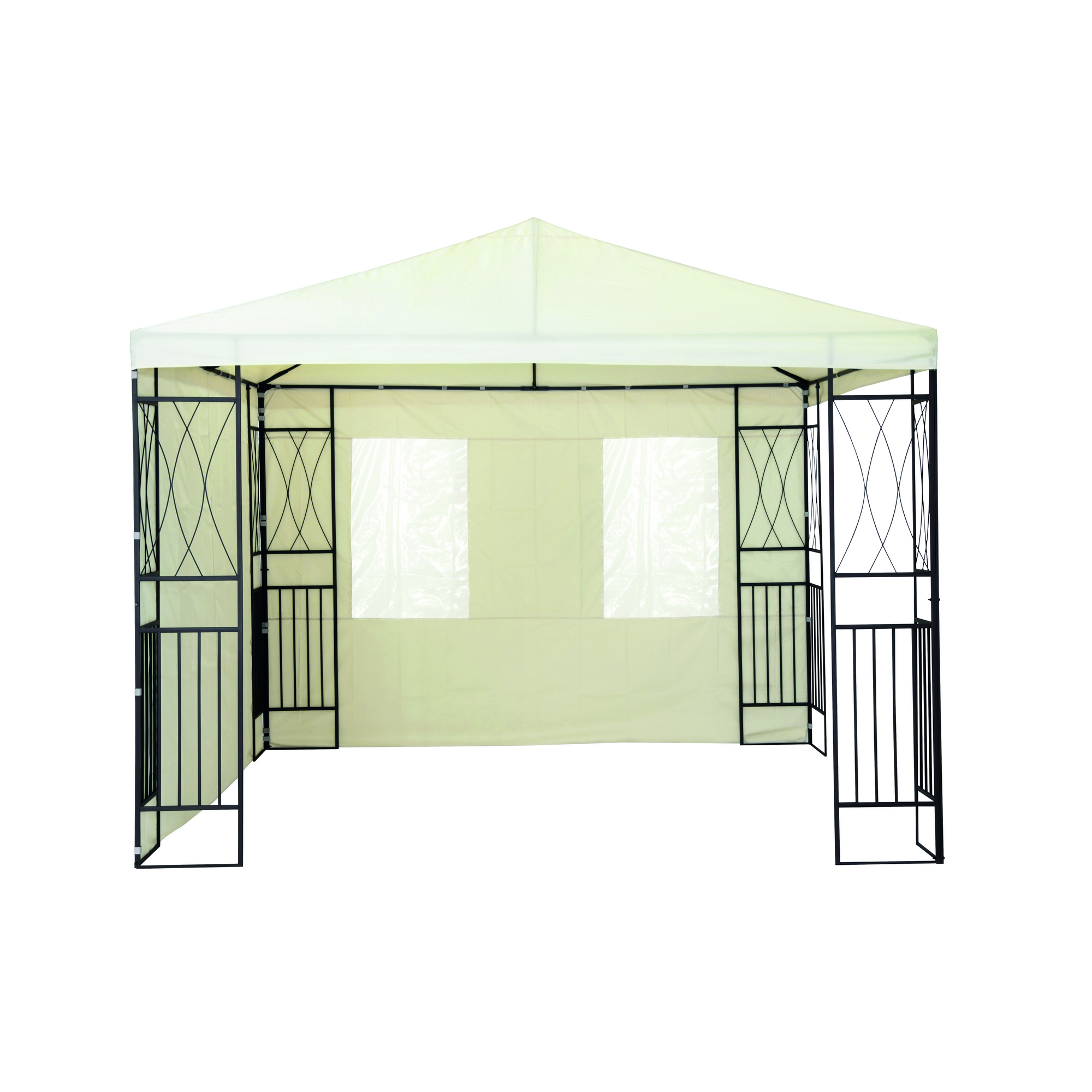 Seitenteil-Set für Pavillon 'Kaemi' creme 293 cm 2-teilig + product picture