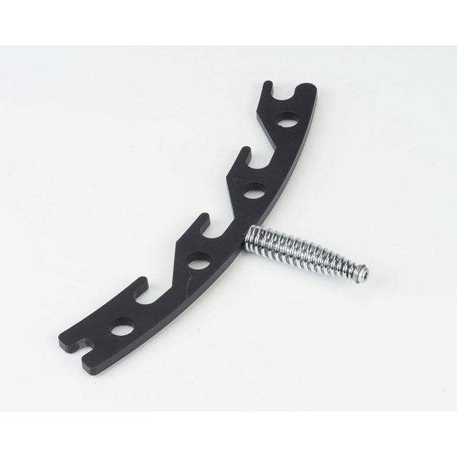Bild von Deckelhalter für Smoker 'Vinson' schwarz 37,5 x 2,5 cm