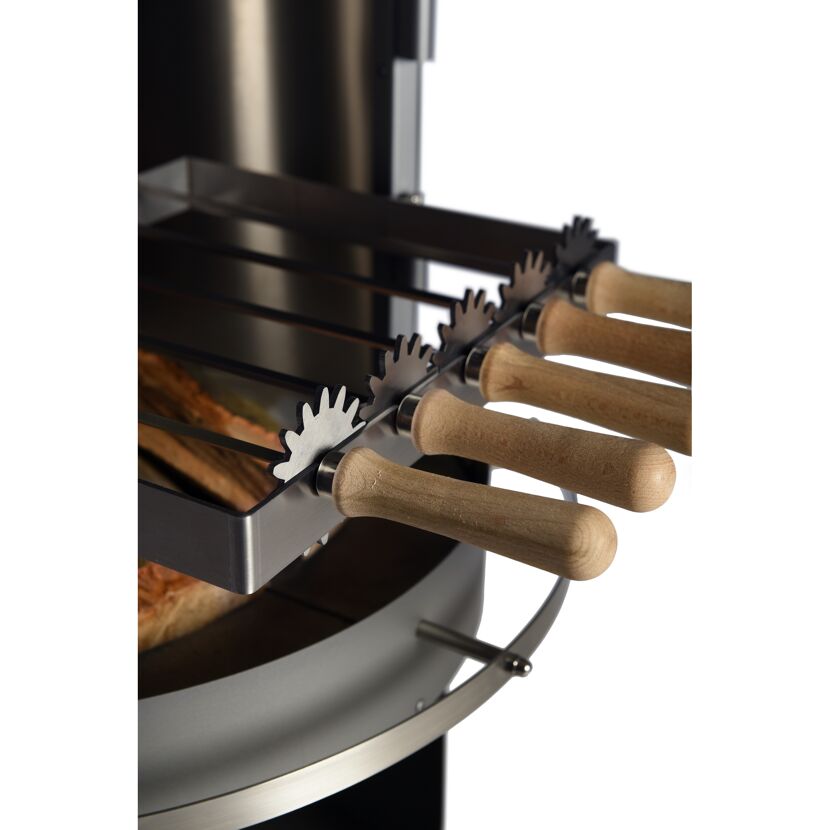 Grillspieße mit Holzgriffen