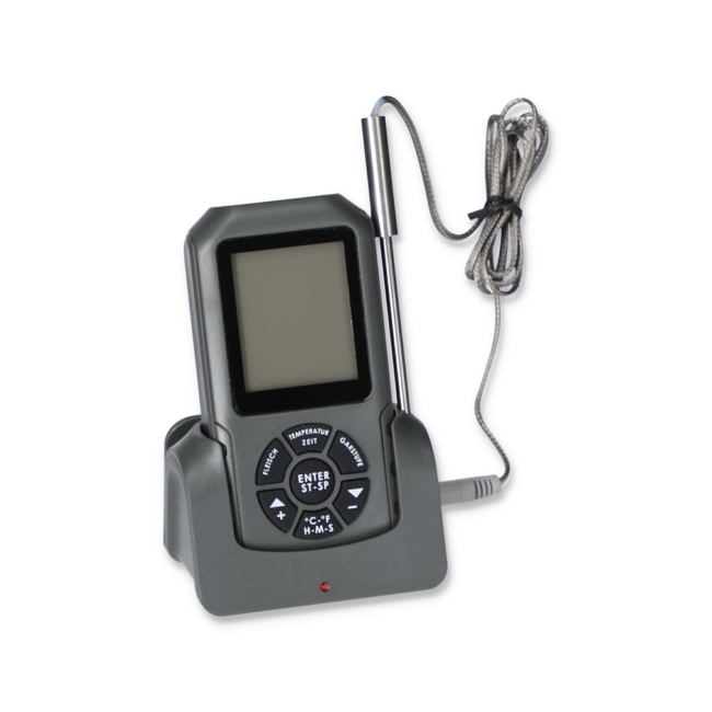 Bild von Grillthermometer digital schwarz 11 x 5,8 cm