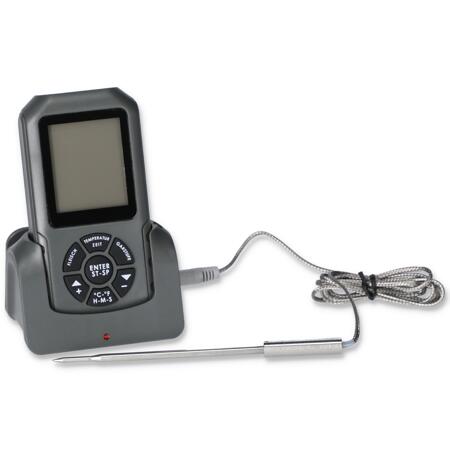 3. Bild von Grillthermometer digital schwarz 11 x 5,8 cm