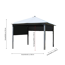 Verkleinertes Bild von Solarpavillon 'Lina' grau-schwarz 300 x 300 x 255 cm