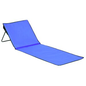 Strandliege 'Sunny' blau 150 x 53 x 1 cm