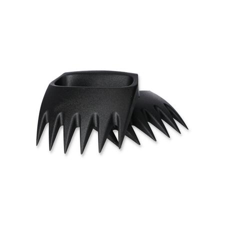 2. Bild von Pulled Pork-Krallen schwarz 13 x 11 cm