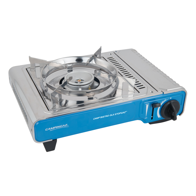 Bild von Gaskocher 'Camp'Bistro® DLX Stopgaz' blau/edelstahl