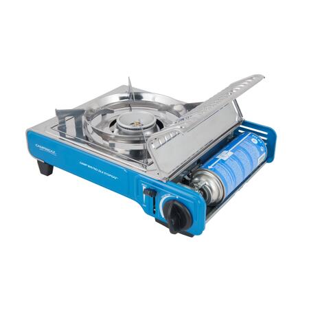 3. Bild von Gaskocher 'Camp'Bistro® DLX Stopgaz' blau/edelstahl