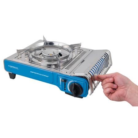 5. Bild von Gaskocher 'Camp'Bistro® DLX Stopgaz' blau/edelstahl