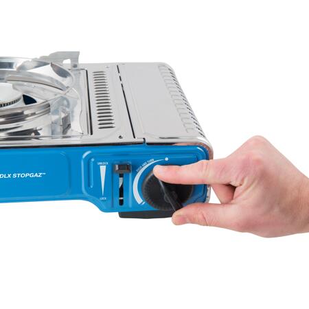 6. Bild von Gaskocher 'Camp'Bistro® DLX Stopgaz' blau/edelstahl