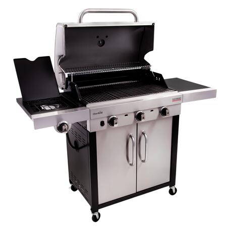 4. Bild von Gasgrill 'Performance 340 S' silbern 137,5 x 115,7 x 59,4 cm