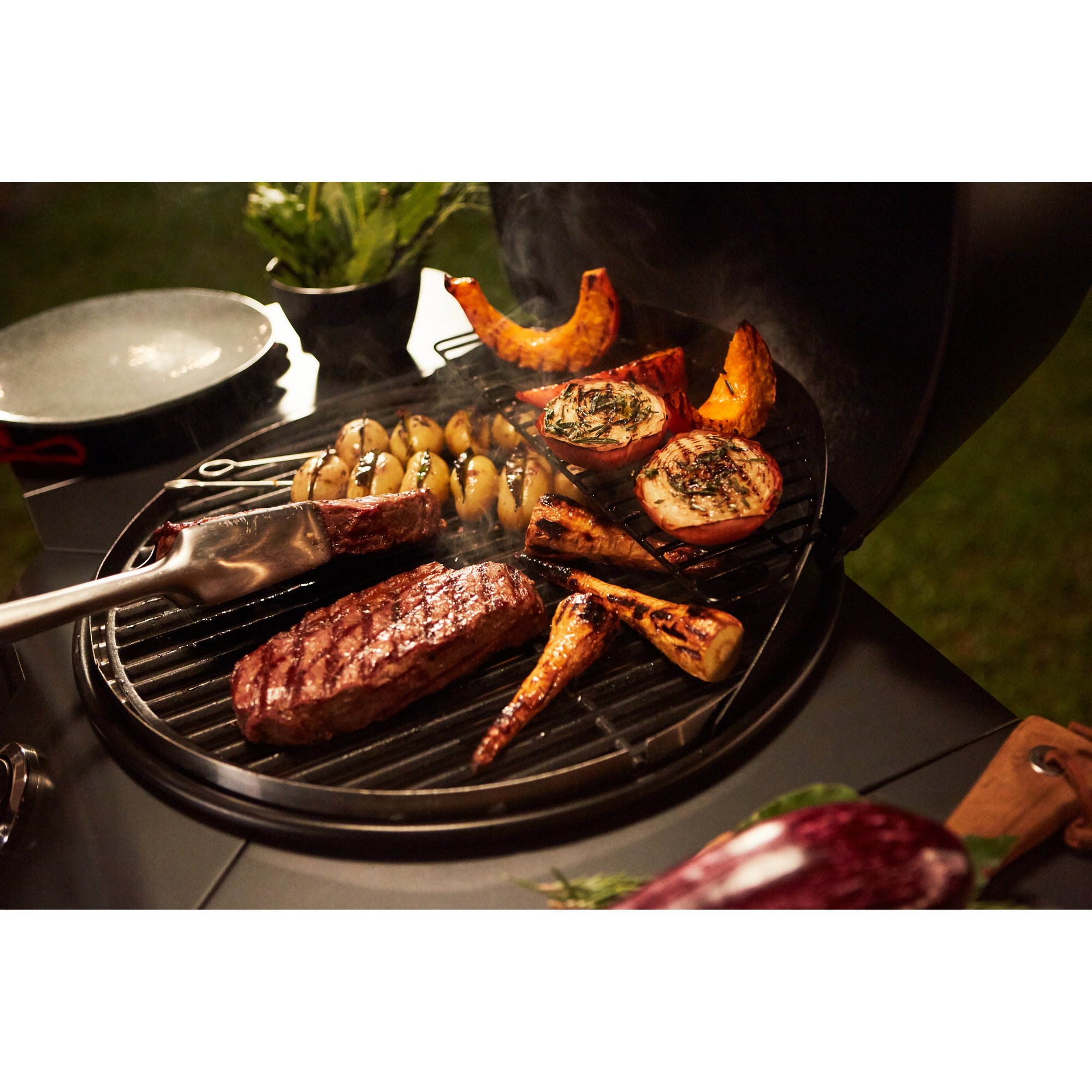 Gasgrill 'All-Star 120 B-Gas' schwarz Ø 45 cm + product picture