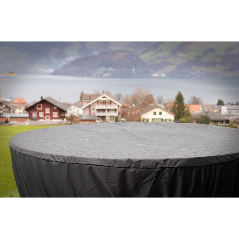 Abdeckung für Feuerschale grau Ø 80-100 cm