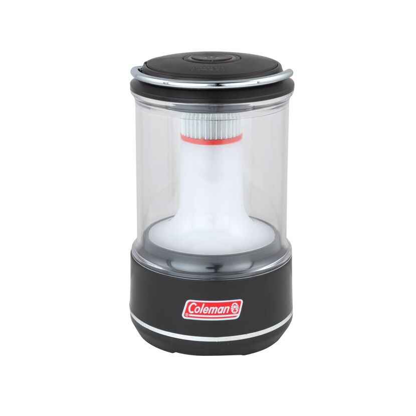 Schwarze Coleman BatteryGuard 200L Mini-Laterne