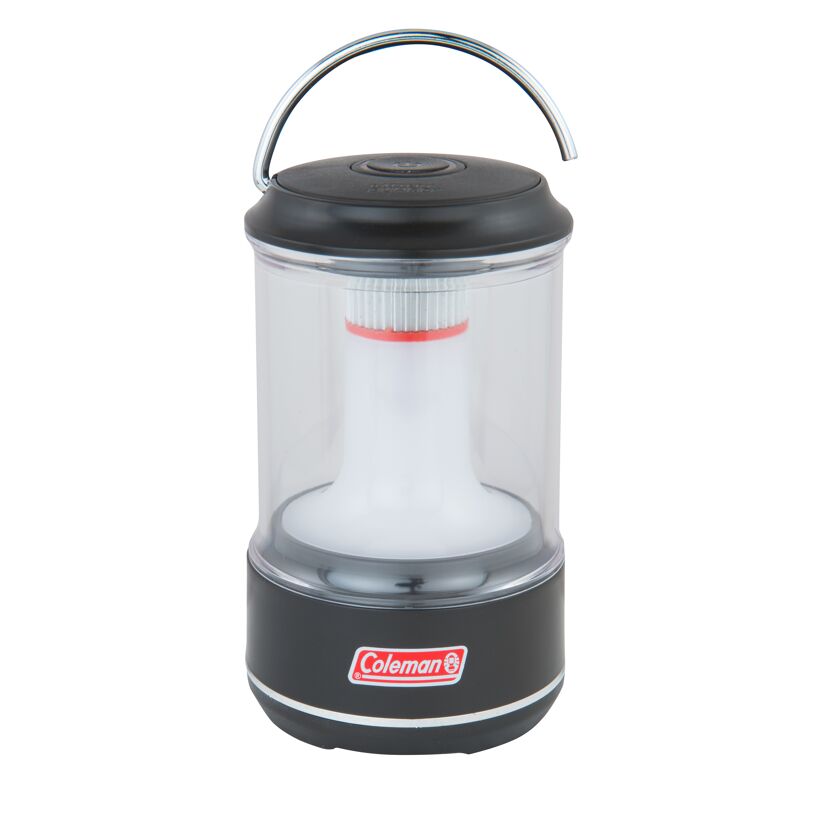 Schwarze Coleman BatteryGuard 200L Mini-Laterne