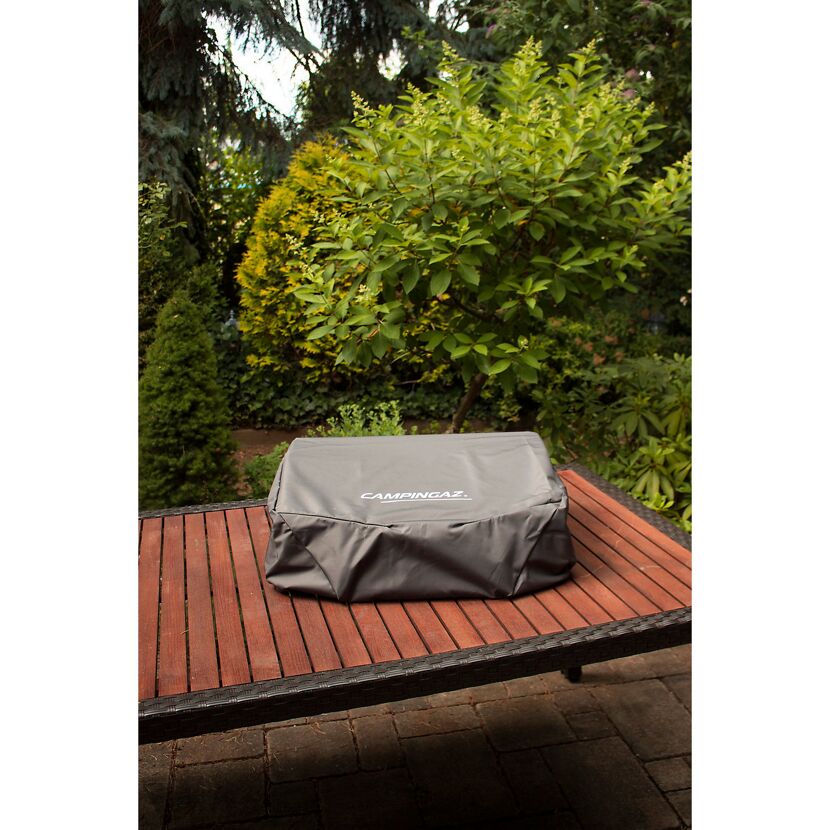 Schwarze Abdeckhaube für Plancha