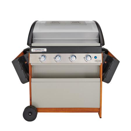 5. Bild von Gasgrill '4 Series Dual Heat Woody LX' silbern 141 x 110,6 x 64,2 cm