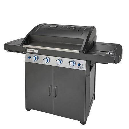 5. Bild von Gasgrill 'Dual Heat' schwarz 138,5 x 115,6 x 59,8 cm
