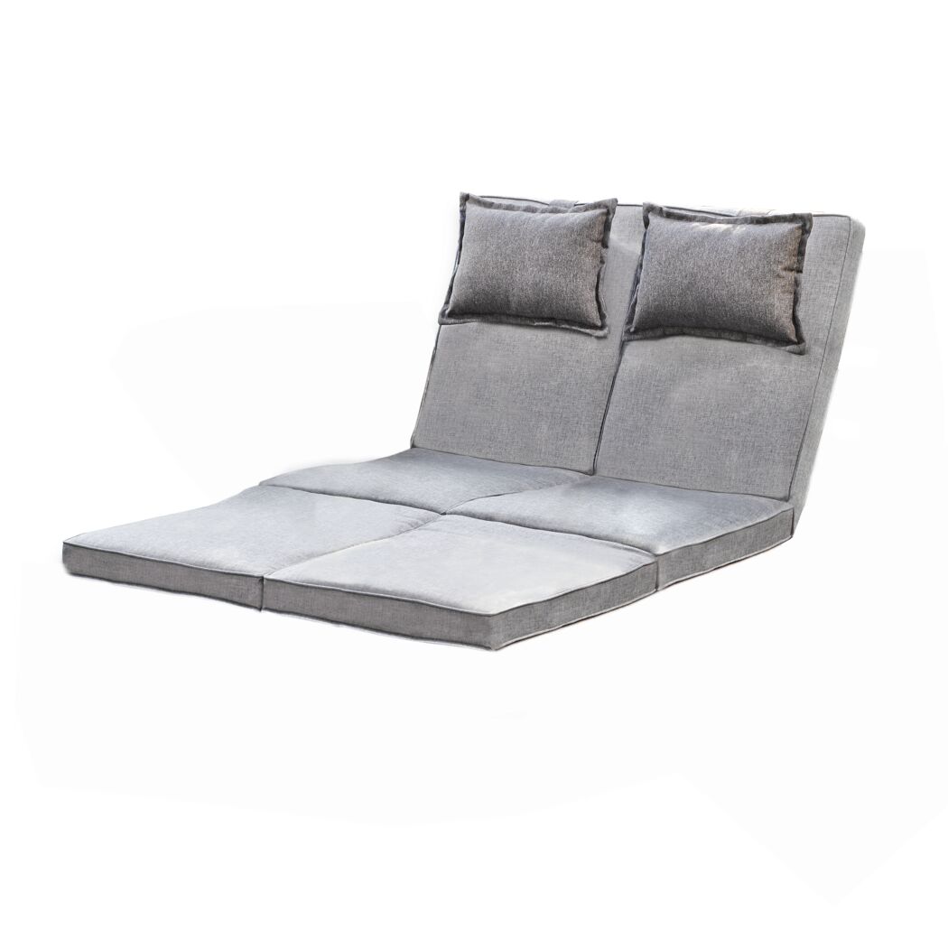Kissenhüllen für Multifunktions-Sofa 'Trinidad' grau