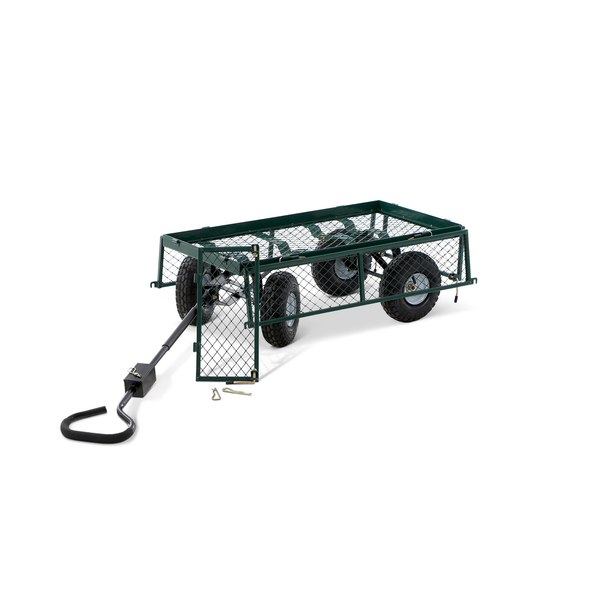 Gartenwagen mit Plane grün 50 x 79 x 89 cm + product picture