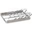 Metallischer Rippchenhalter