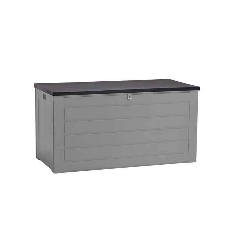 Graue Kissenbox Molly mit 680 l Volumen