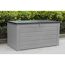 Graue Kissenbox Molly mit Deckel