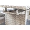 Loungemöbelset 'Tilda' Aluminium hellgrau 6-teilig