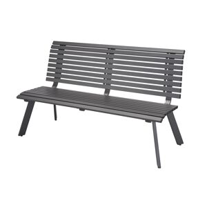 Gartenbank 'Leni' 2-Sitzer Aluminium 150 x 89 x 63,5 cm