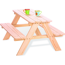 Verkleinertes Bild von Kindersitzgruppe 'Nicki' Fichtenholz naturfarben