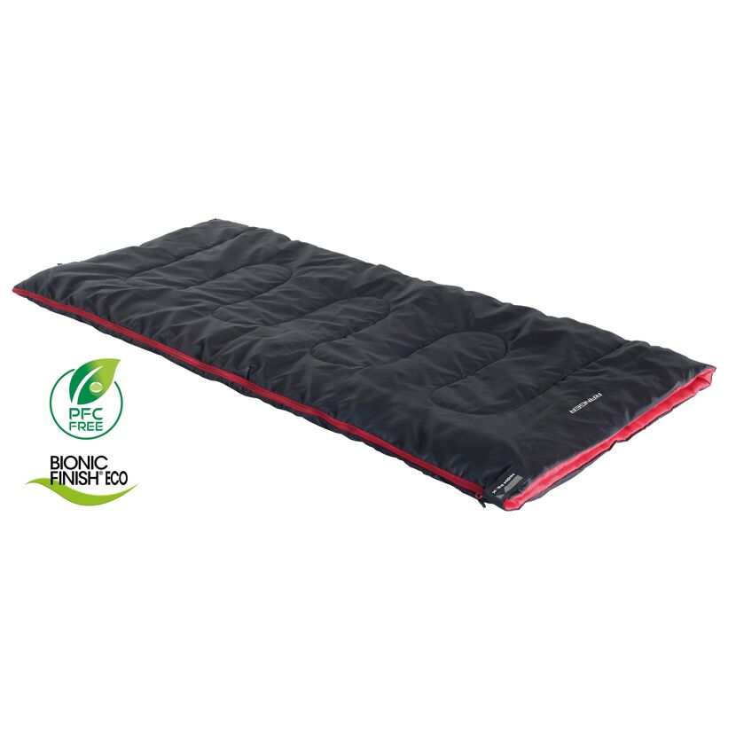 Schwarzer Schlafsack Ranger, PFC-frei