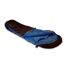 Blau-schwarzer Schlafsack der Marke High Peak