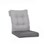 Sitzkissen für Gartensessel 'Delia' grau