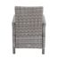 Rattan-Sessel Tilda von hinten