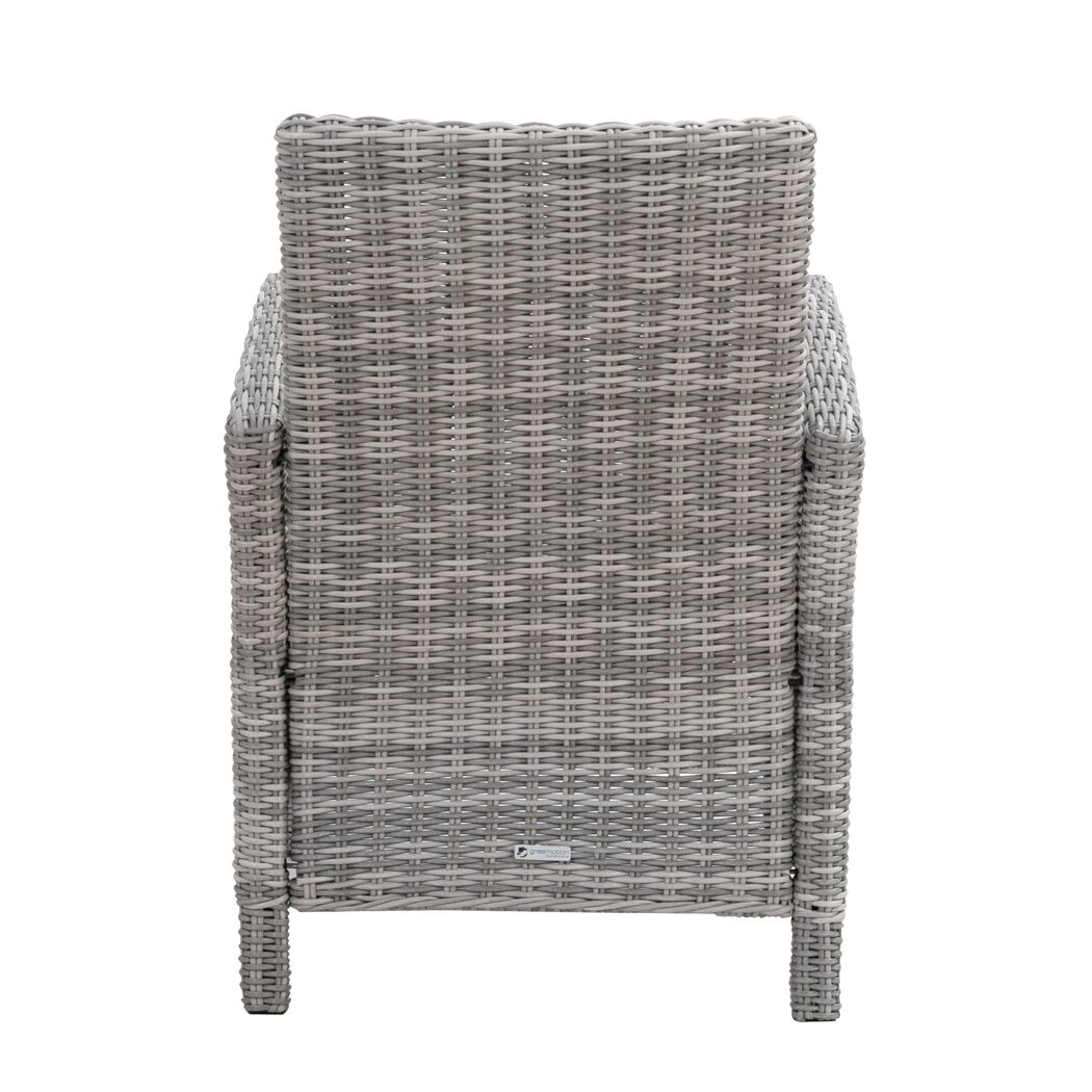 Rattan-Sessel Tilda von hinten