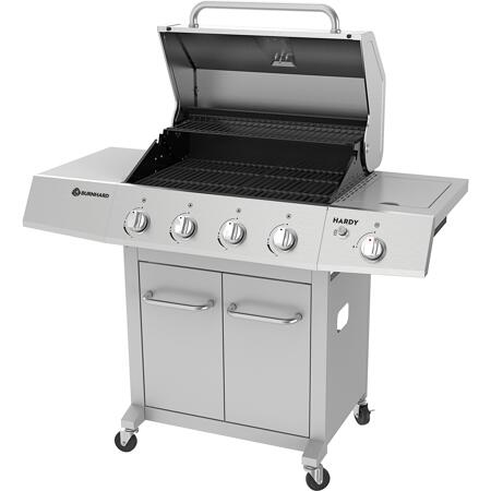 3. Bild von Gasgrill 'Hardy' silbern 132 x 119 x 62 cm