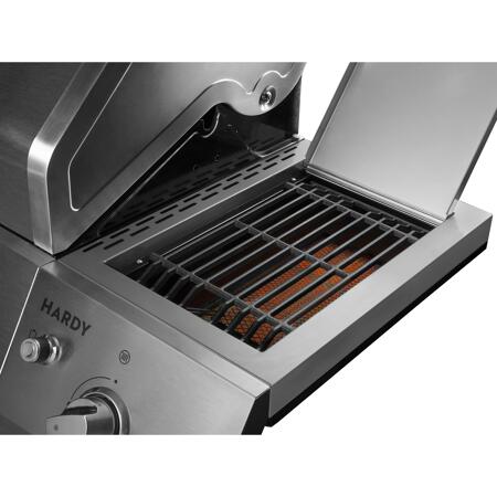 8. Bild von Gasgrill 'Hardy' silbern 132 x 119 x 62 cm