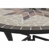 Gartentisch 'Stella' klappbar Stahl/Keramik 70 x 71 x 35,5 cm