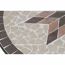Gartentisch 'Stella' klappbar Stahl/Keramik 70 x 71 x 35,5 cm